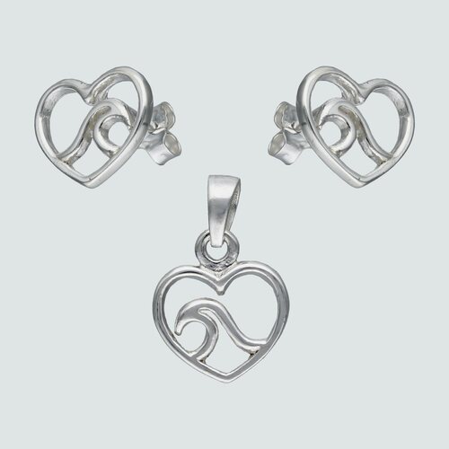 Conjunto Corazón y Ola