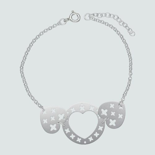 Pulsera Circulo y Corazones