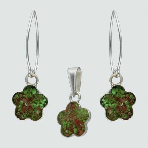 Conjunto Flor Piedra Picada