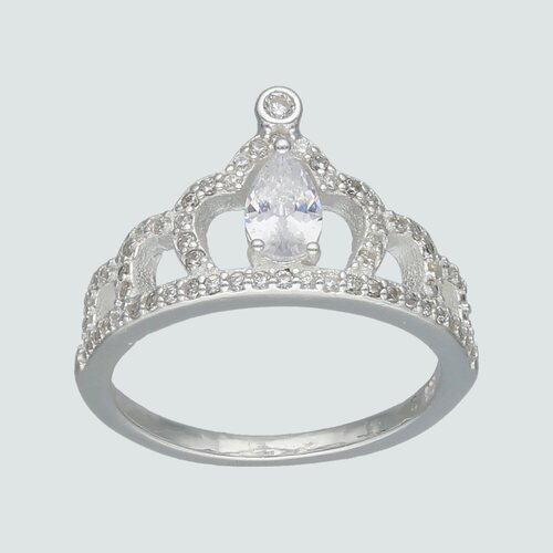 Anillo Corona con Circones