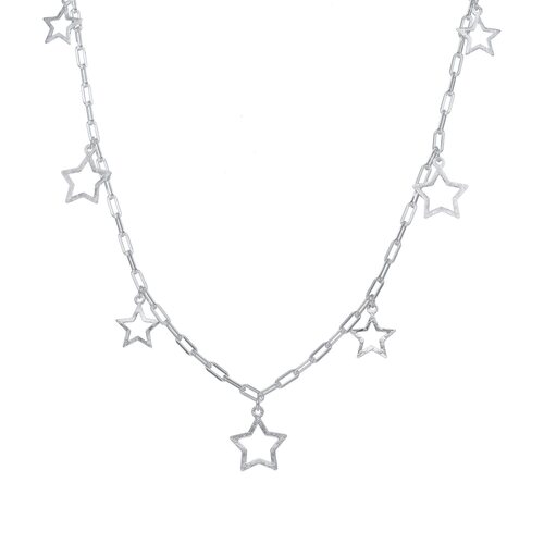 Collar Estrellas Martilladas