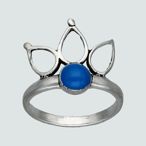Anillo Corona con Turquesa