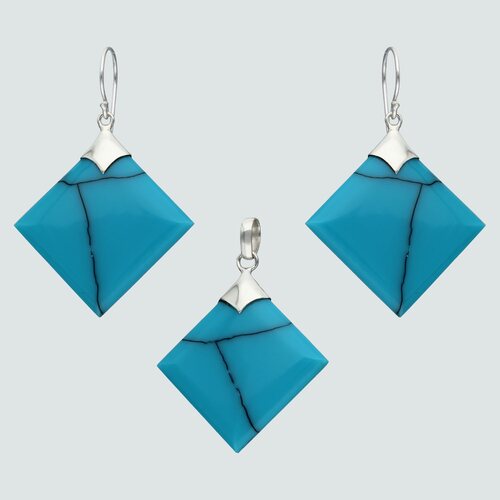 Conjunto Rombo Turquesa