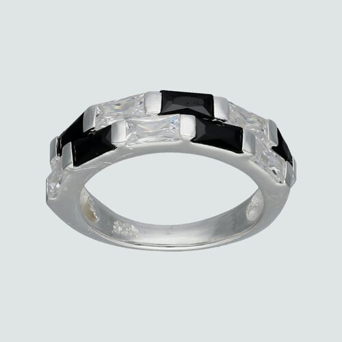 Anillo Circones Ónix Baguette