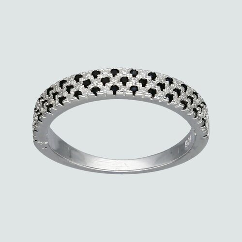 Anillo Cintillo Circones Ónix