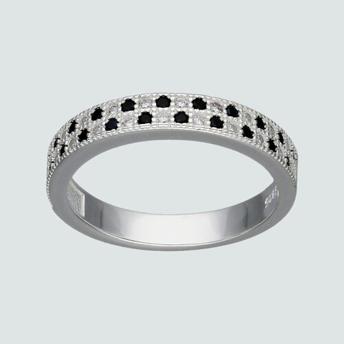 Anillo Cintillo Circones Ónix