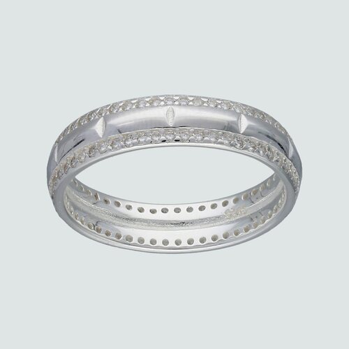 Anillo Facetado con Circones