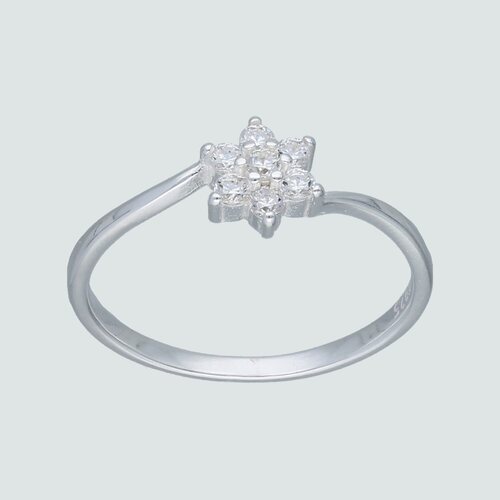 Anillo Flor con Circones