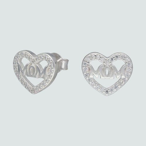 Aro Corazón Mom con Circones