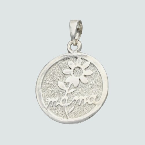 Colgante Circulo Flor Mamá