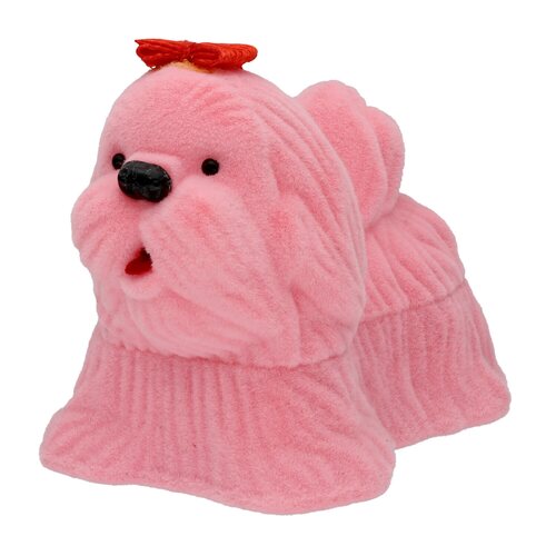 Perro de Terciopelo Rosado