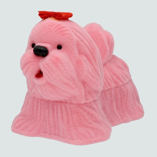 Perro de Terciopelo Rosado