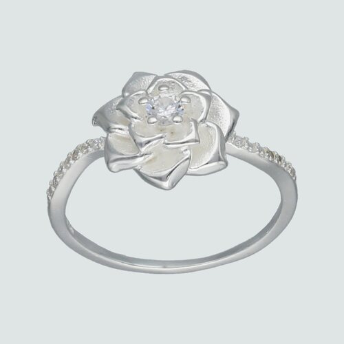 Anillo Flor con Circones