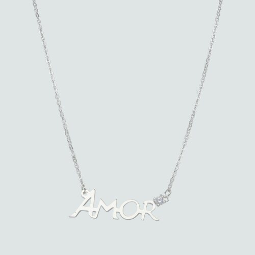 Collar Amor con Circón