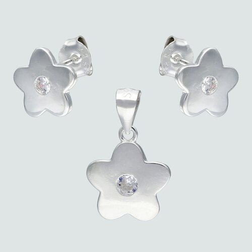 Conjunto Flor con Circón