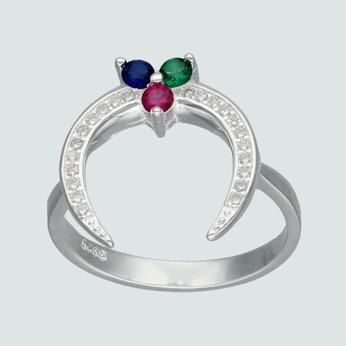 Anillo Luna Invertida Circones Multicolor