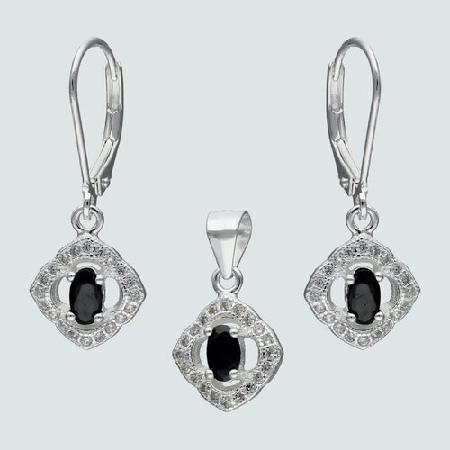 Conjunto Rombo Circón Ónix