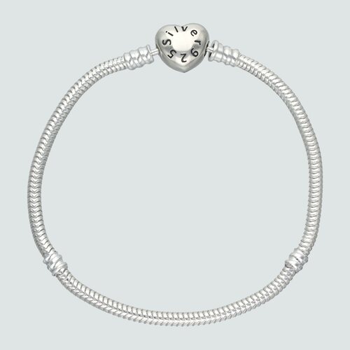 Pulsera para Charm Corazón 18 cm