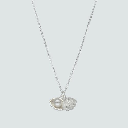 Collar Almeja Circones y Perla