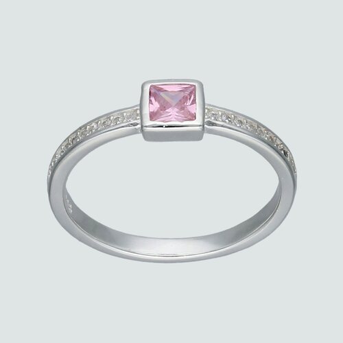 Anillo Circón Rosa Francia