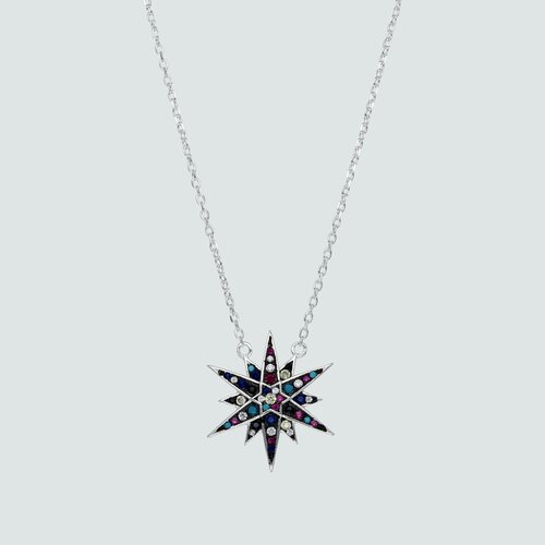 Collar Estrella Fugaz Circones Multicolor