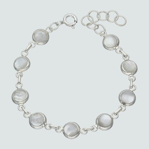 Pulsera Circulos Nácar
