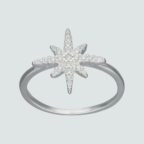 Anillo Estrella Fugaz con Circones