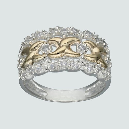 Anillo con Circones y Oro