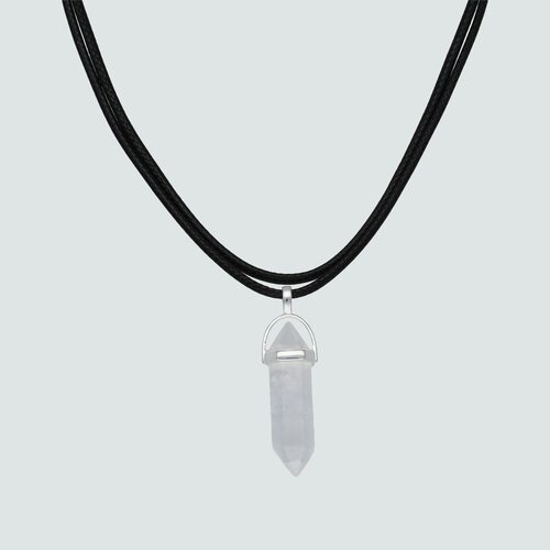 Collar Choker Doble Cuarzo