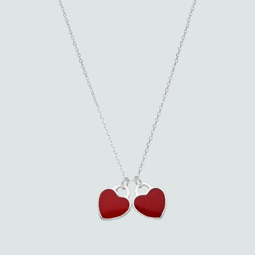 Collar Corazones Esmaltados