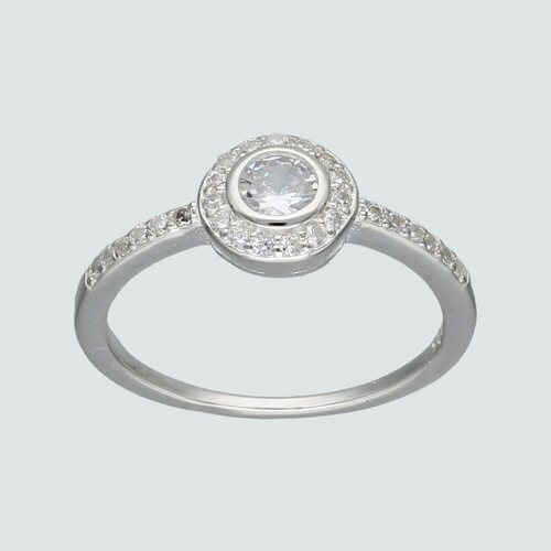 Anillo Midi Circones Pavé