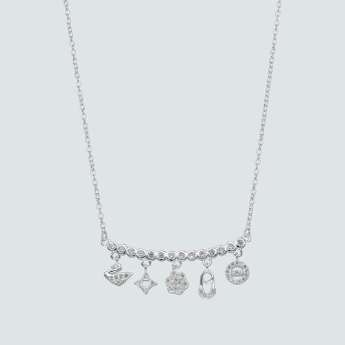 Collar Cisne Flor Circones