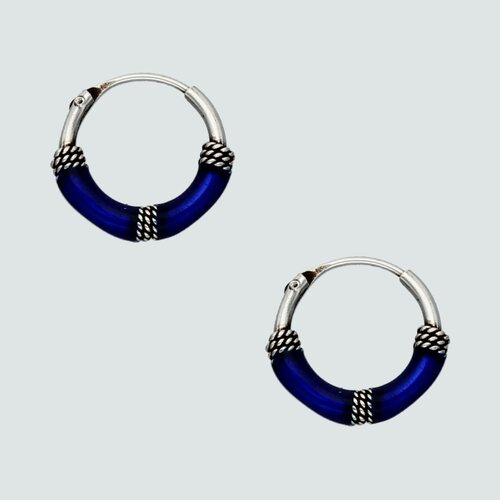 Argolla Bali Esmaltada 12 mm