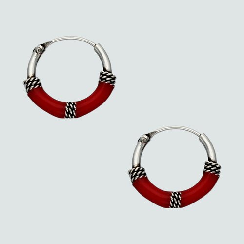 Argolla Bali Esmaltada 12 mm
