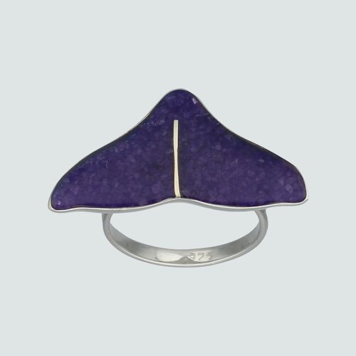 Anillo Cola de Ballena Piedra Picada