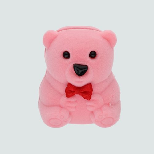 Oso de Terciopelo Rosado