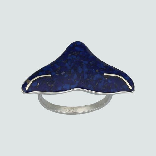 Anillo Cola de Ballena Piedra Picada
