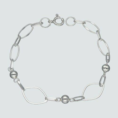 Pulsera Esferas y Rombos