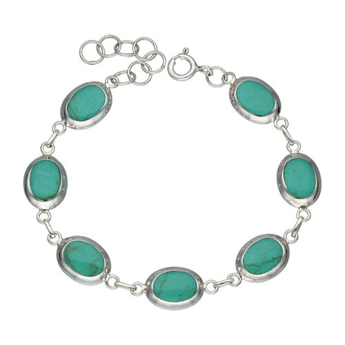 Pulsera Reversible Turquesa Nácar