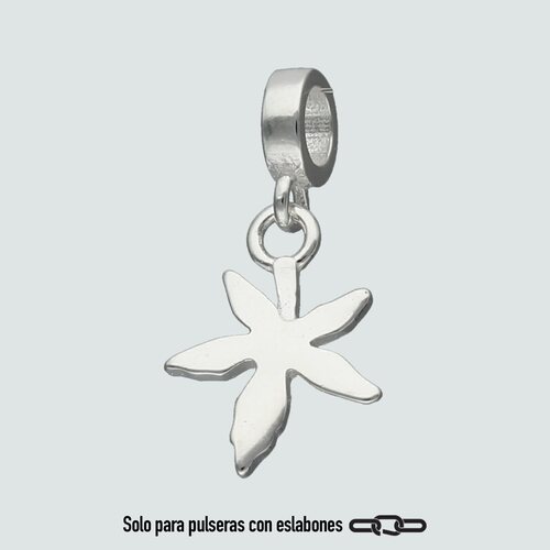 Colgante Mini Charm Hoja