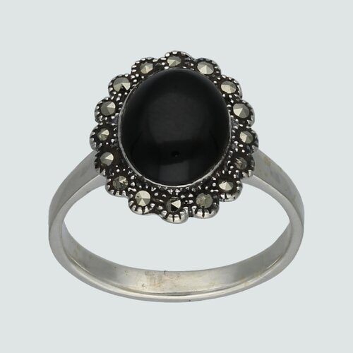 Anillo Ovalo Onix Marquesitas