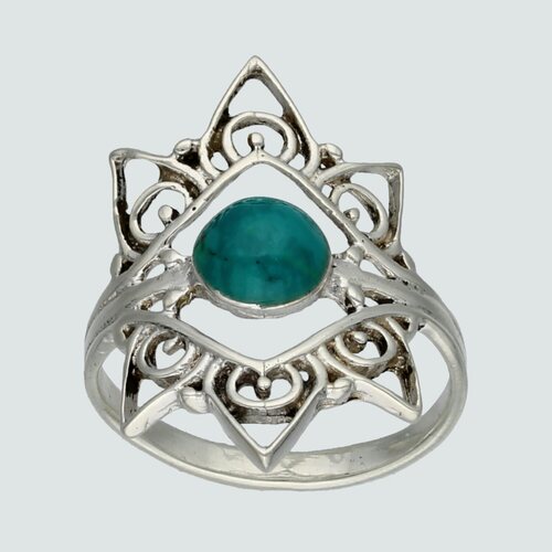 Anillo Crisocola Corazones
