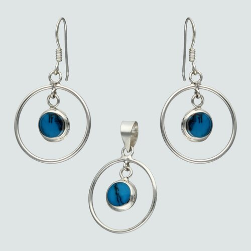 Conjunto Circular Turquesa