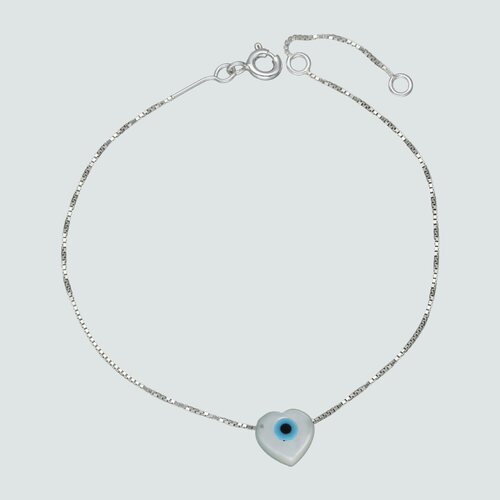 Pulsera Corazón Ojo Turco