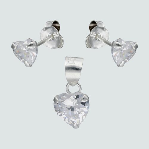 Conjunto Corazón Circón