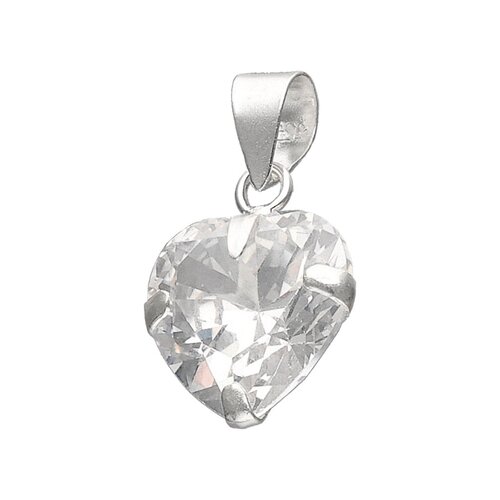 Colgante Corazón Circón 7x7 mm