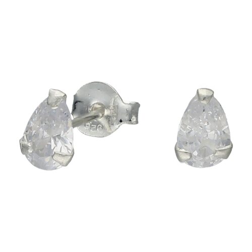 Aro Circón Gota 6x4 mm
