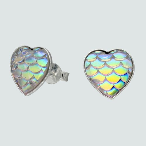 Aro Corazón Cristal Tornasol