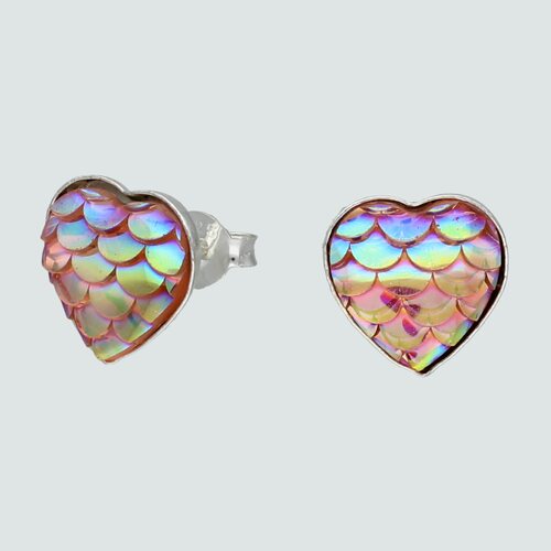 Aro Corazón Cristal Tornasol