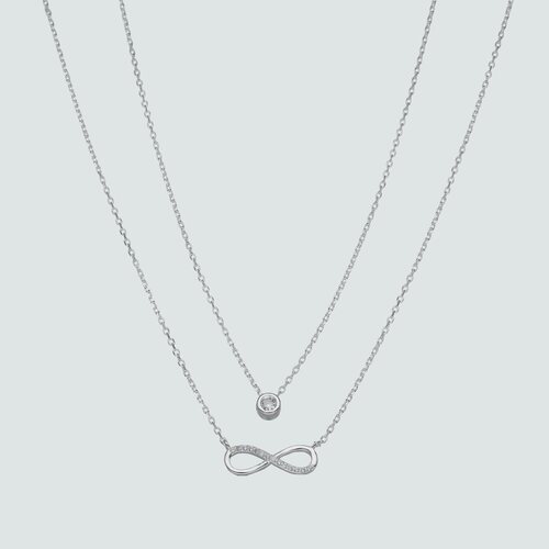 Collar Doble Infinito Circones
